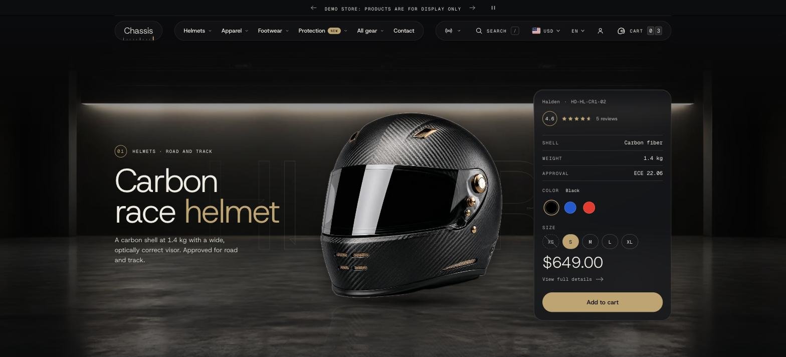 The Chassis home page